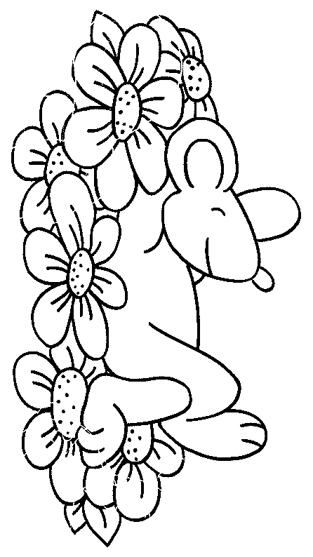 Coloriage 19 Souris