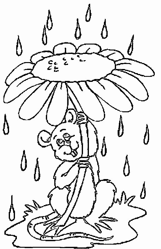 Coloriage 23 Souris