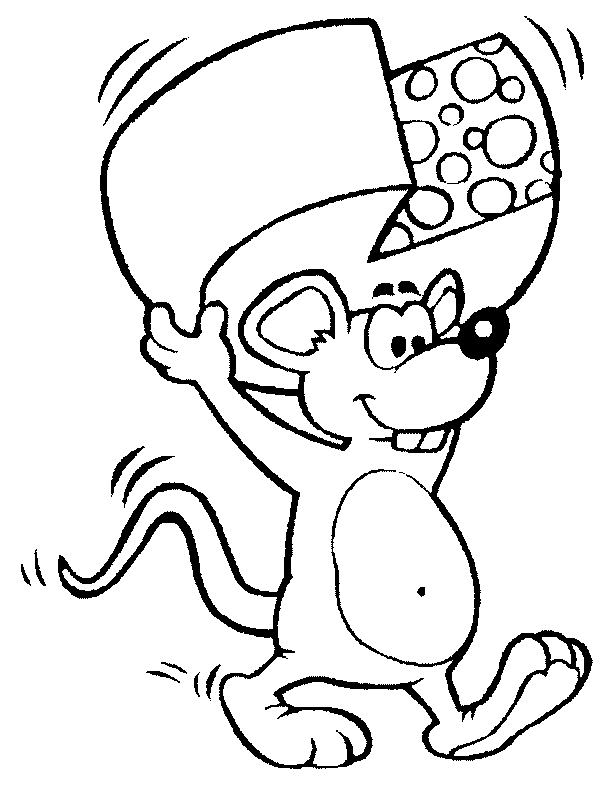 Coloriage 24 Souris
