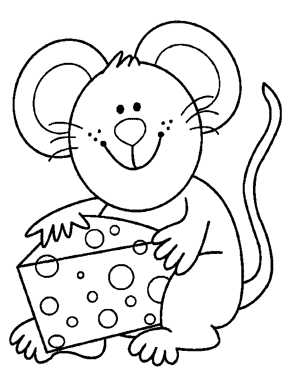 Coloriage 28 Souris