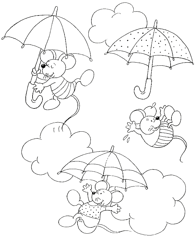 Coloriage 34 Souris