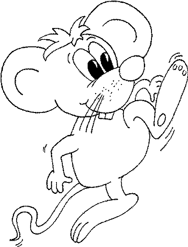 Coloriage 36 Souris