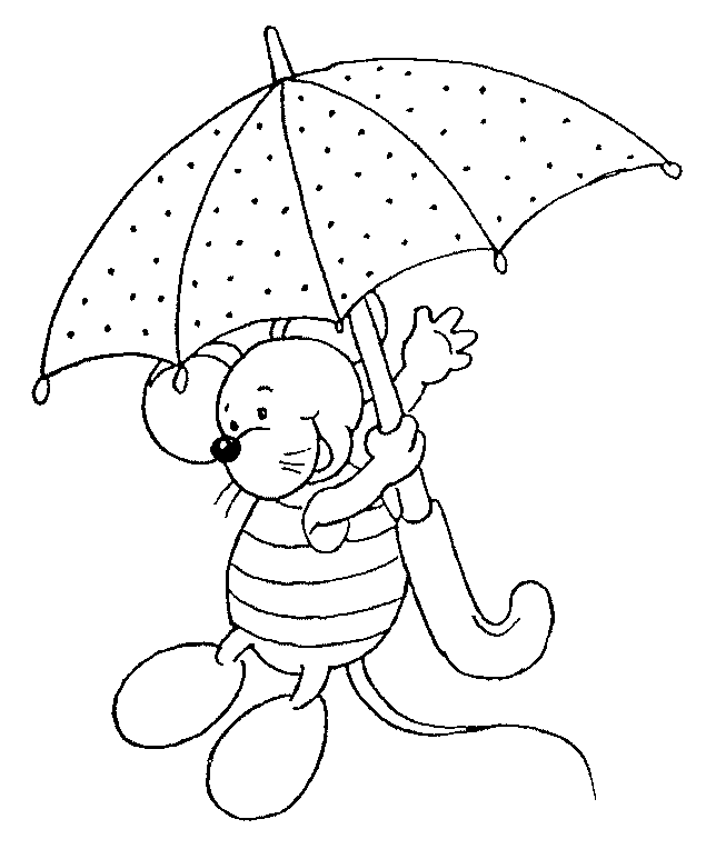 Coloriage 37 Souris