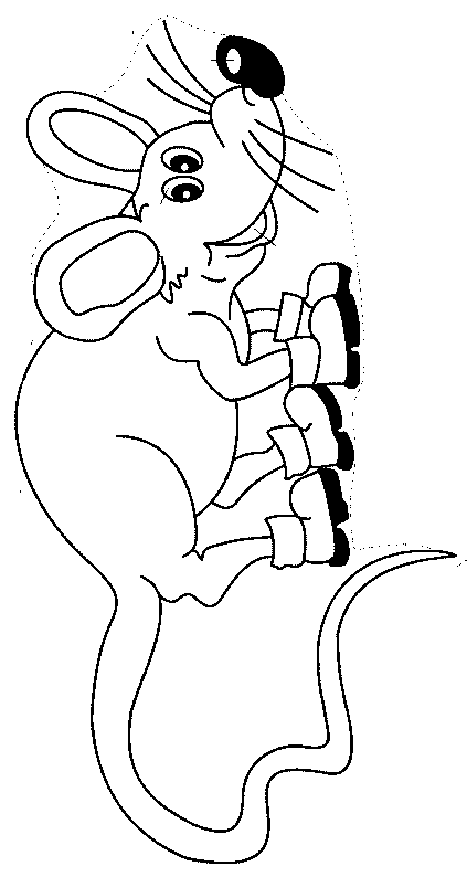 Coloriage 41 Souris