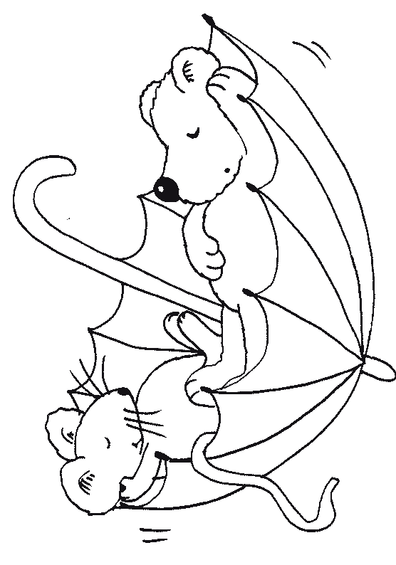 Coloriage 45 Souris