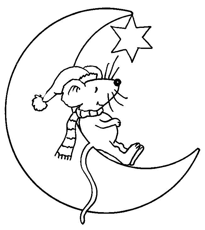 Coloriage 46 Souris