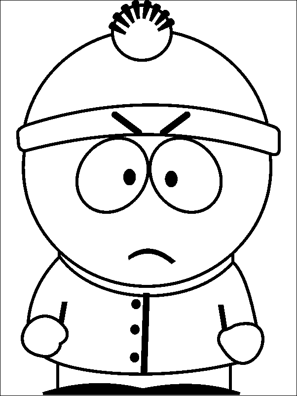 Coloriage 1 South park