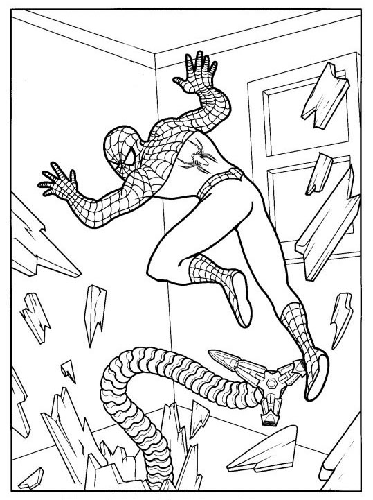 Coloriage 103 Spiderman