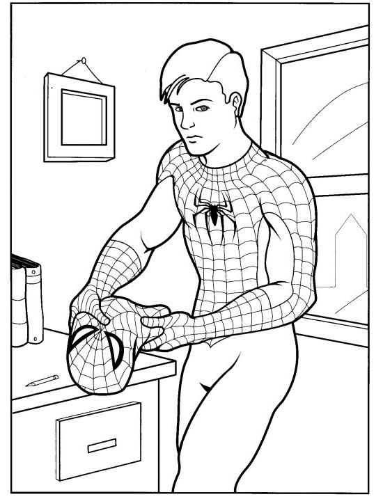 Coloriage 105 Spiderman