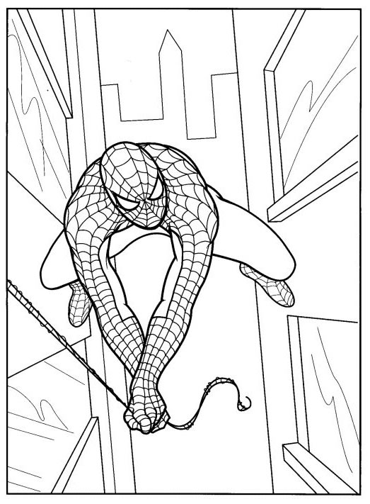 Coloriage 113 Spiderman