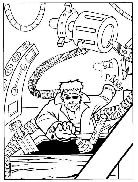 Coloriage 117 Spiderman