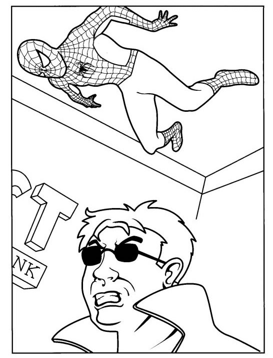 Coloriage 122 Spiderman