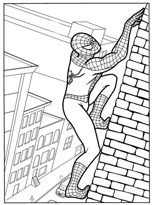 Coloriage 133 Spiderman