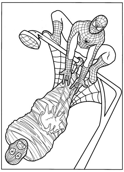 Coloriage 136 Spiderman