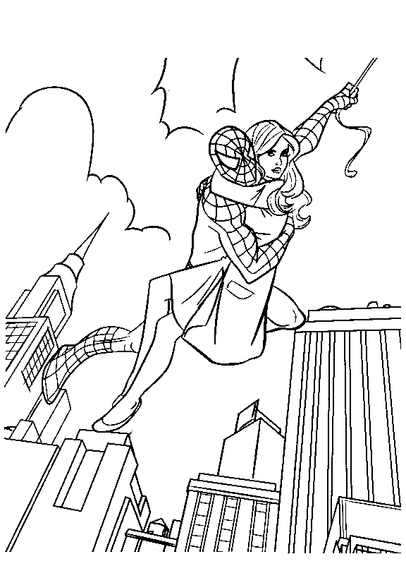 Coloriage 137 Spiderman