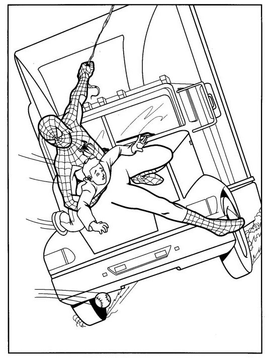Coloriage 138 Spiderman