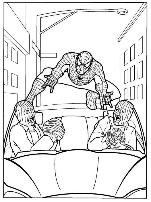 Coloriage 140 Spiderman