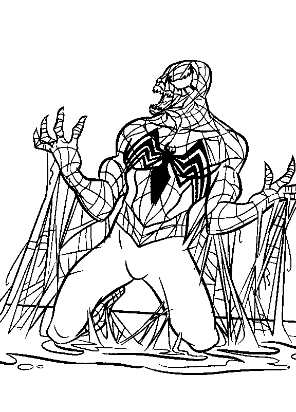 Coloriage 141 Spiderman