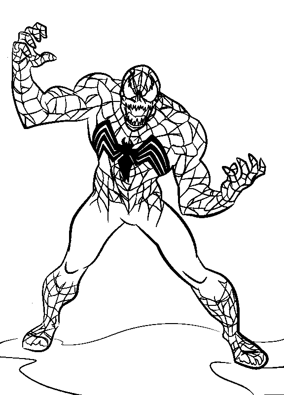 Coloriage 147 Spiderman