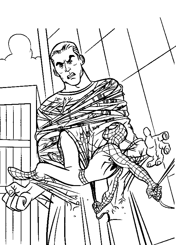 Coloriage 151 Spiderman