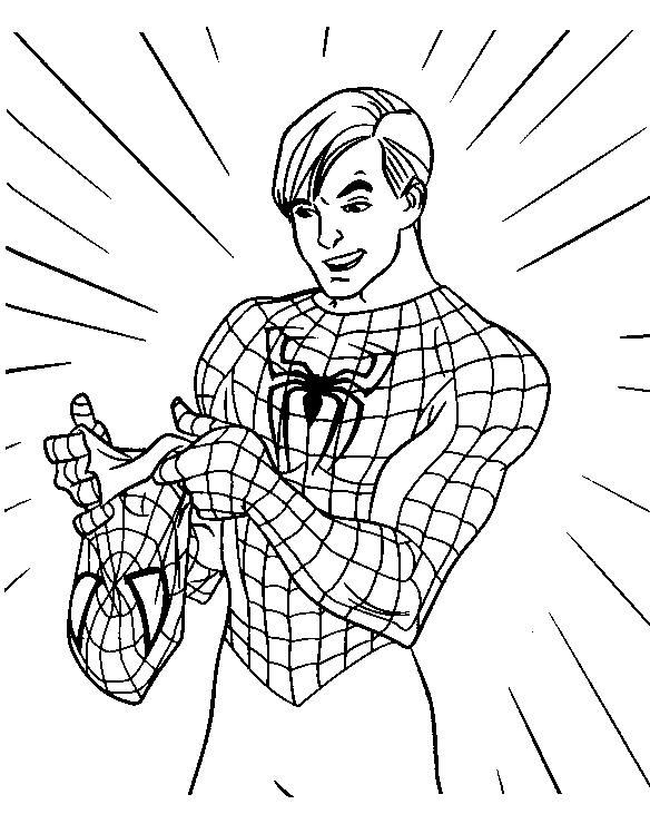 Coloriage 33 Spiderman