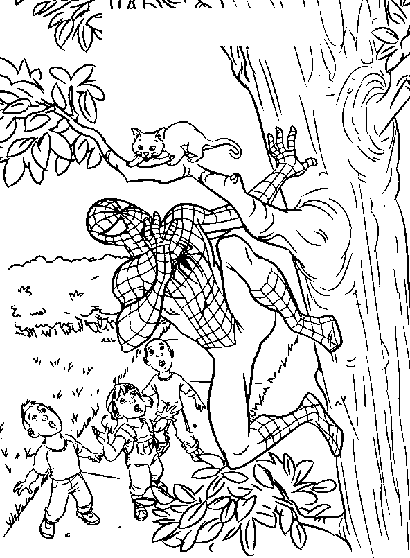 Coloriage 37 Spiderman