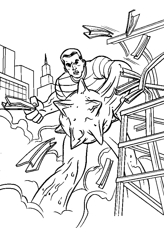 Coloriage 51 Spiderman