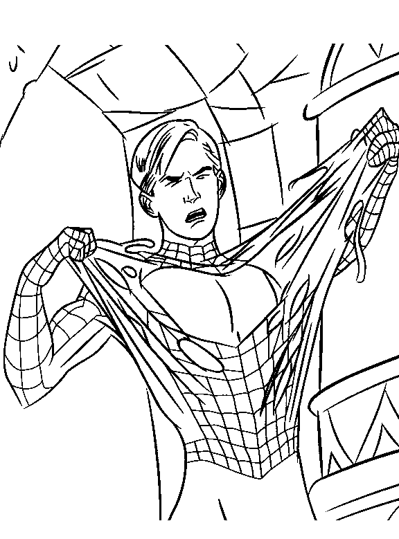 Coloriage 52 Spiderman