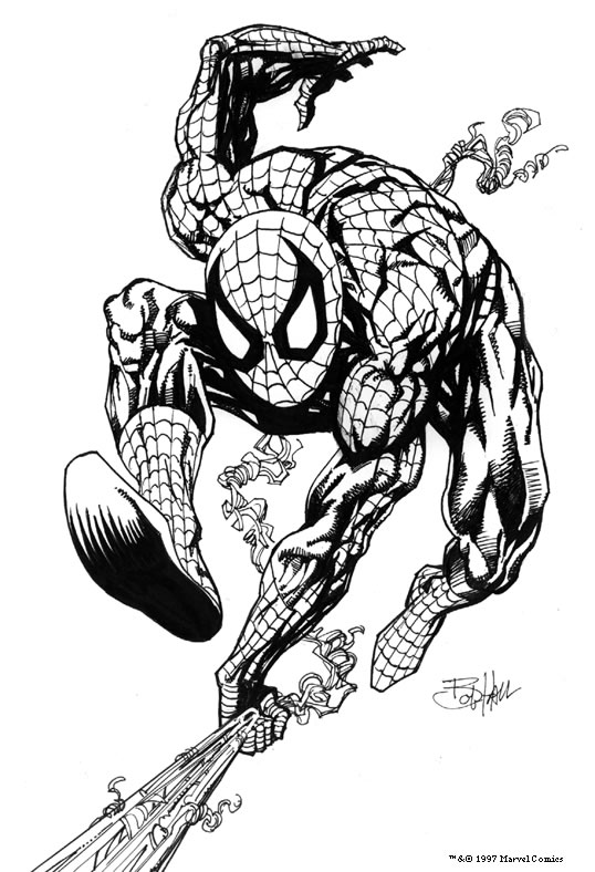 Coloriage 53 Spiderman