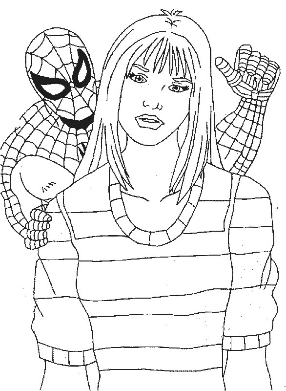 Coloriage 63 Spiderman