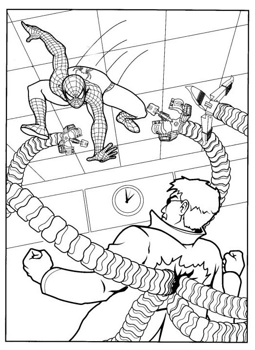 Coloriage 73 Spiderman