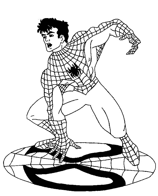 Coloriage 76 Spiderman