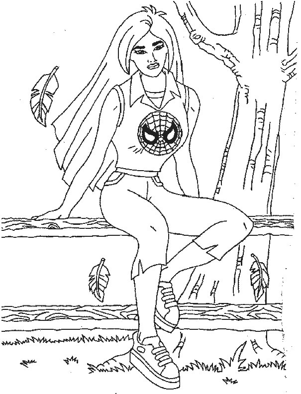 Coloriage 94 Spiderman