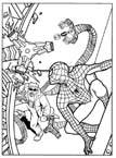 Coloriage Spiderman 107