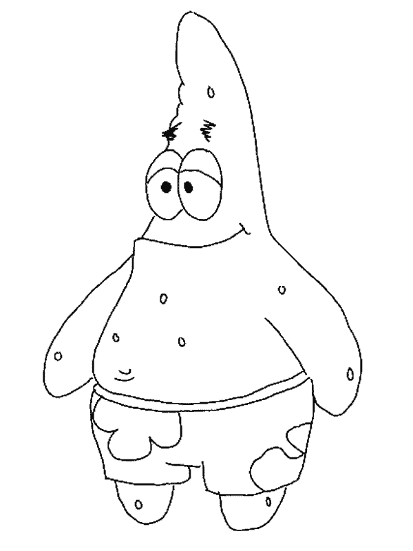 Coloriage 11 Spongebob