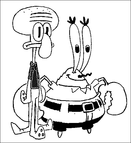 Coloriage 2 Spongebob