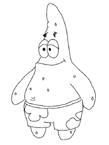 Coloriage Spongebob 11