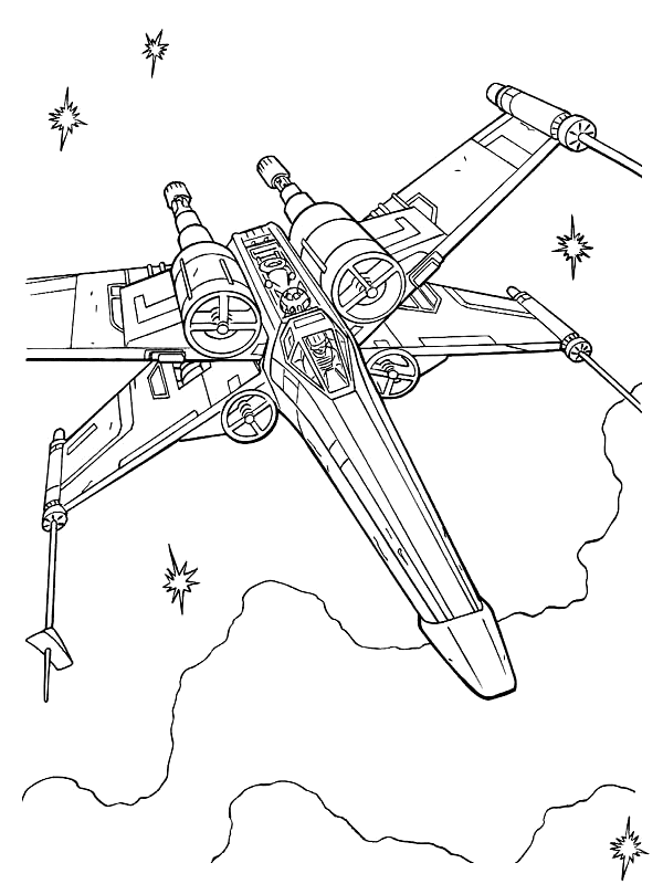 Coloriage 18 Starwars