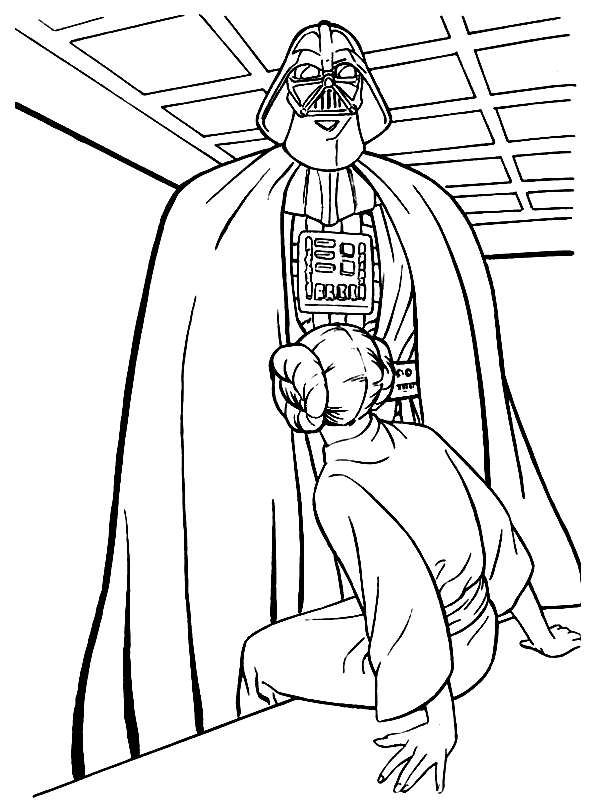 Coloriage 72 Starwars