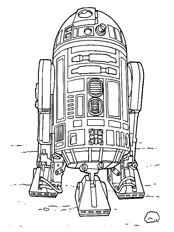 Coloriage 78 Starwars