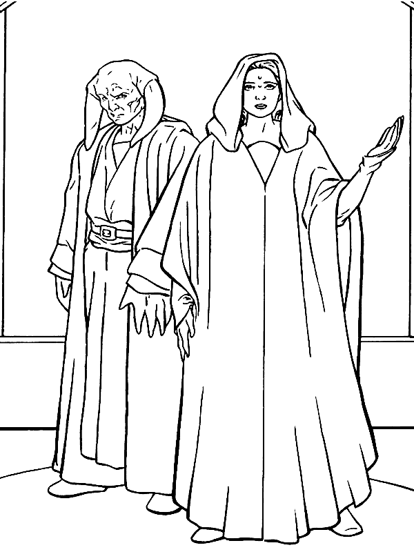 Coloriage 82 Starwars