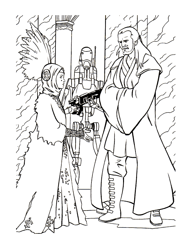 Coloriage 89 Starwars