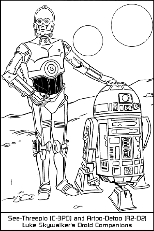 Coloriage 90 Starwars