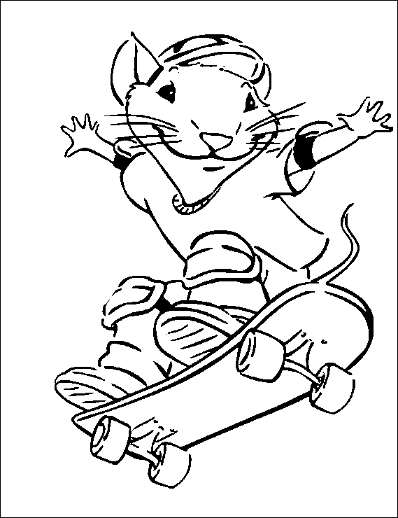 Coloriage 3 Stuart little