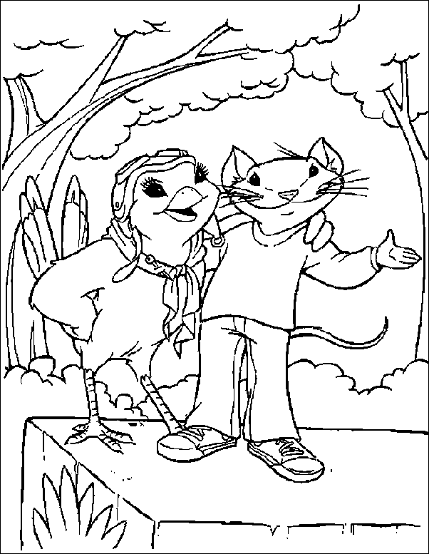 Coloriage 5 Stuart little