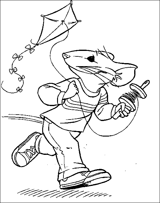 Coloriage 6 Stuart little