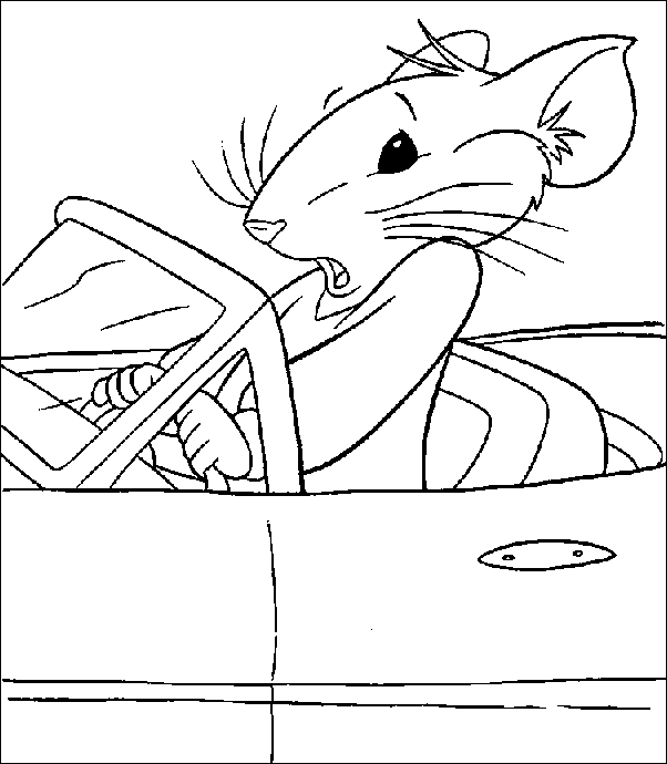 Coloriage 9 Stuart little