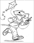 Coloriage Stuart little 6