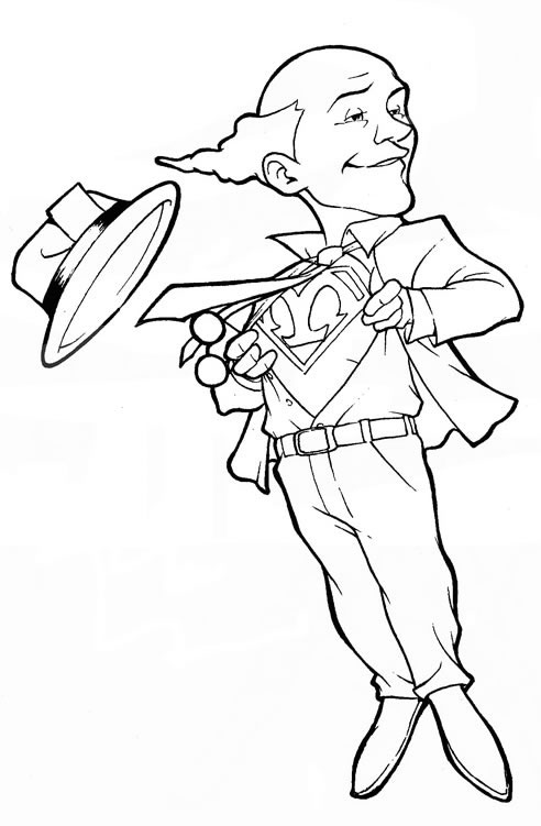 Coloriage 39 Superman