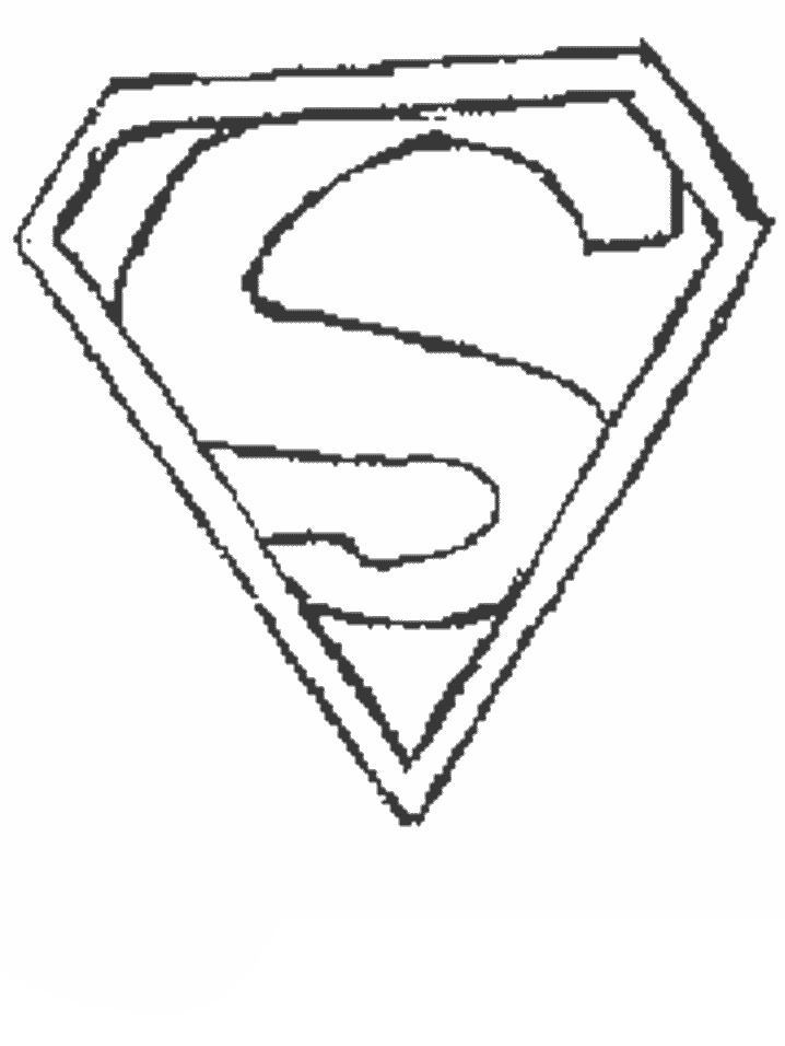 Coloriage 69 Superman
